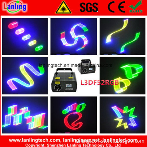 3D Christmas Animation Laser Show Light